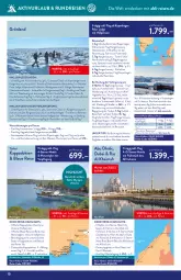 Gazetka promocyjna AldiSud - ALDI REISEN - Gazetka - ważna od 31.08 do 31.08.2022 - strona 10 - produkty: aldi, buch, decke, eis, elle, fisch, fische, getränk, getränke, inklusivleistungen, kappa, kleid, Kleidung, reis, reise-highlights, reiseverlauf, Schlitten, snack, Ti, Weste