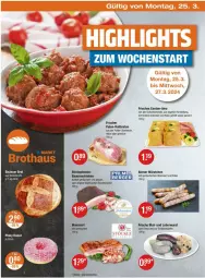 Gazetka promocyjna Vmarkt - Prospekte - Gazetka - ważna od 27.03 do 27.03.2024 - strona 22 - produkty: auer, Bau, Bauer, Bauernschinken, braten, brot, gewürz, gin, Käse, Kraut, latte, leberwurst, mehl, merl, natur, pute, rollbraten, schinken, schwein, schweine, wein, weine, weizenmehl, wurst, würstchen