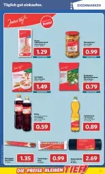 Gazetka promocyjna Combi - Prospekte - Gazetka - ważna od 05.11 do 05.11.2022 - strona 15 - produkty: apfel, Apfelschorle, bacon, beutel, bonbons, champignon, champignons, eis, eistee, flakes, flasche, Frühstücksspeck, papier, reiniger, reis, schorle, Speck, tee, topf