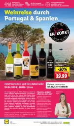 Gazetka promocyjna Lidl - Highlights in der Weinwelt - Gazetka - ważna od 31.03 do 31.03.2024 - strona 20 - produkty: aust, brut, Cava, chardonnay, cuvée, eis, elle, ente, flasche, frucht, gutschein, mac, ndk, Portwein, pril, reis, rioja, rotwein, spirituosen, tempranillo, Ti, uhr, versandkostenfrei, wein, weine, Yo