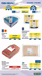 Gazetka promocyjna Metro - Wochen-Angebote Gastro - Gazetka - ważna od 17.05 do 17.05.2025 - strona 10 - produkty: angebot, bratwurst, butter, butterkäse, edamer, eis, gorgonzola, gouda, Käse, mac, milch, reis, rind, schinken, schwarzwälder schinken, Ti, tiefpreis, wurst