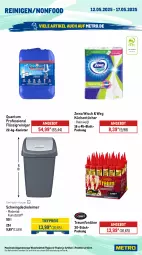 Gazetka promocyjna Metro - Wochen-Angebote Gastro - Gazetka - ważna od 17.05 do 17.05.2025 - strona 15 - produkty: angebot, decke, Deckel, eimer, eis, küche, Küchen, küchentücher, leimer, Metro, Palette, papier, reiniger, reis, Ria, Ti, tiefpreis, tücher, waschmittel, zewa