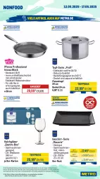 Gazetka promocyjna Metro - Wochen-Angebote Gastro - Gazetka - ważna od 17.05 do 17.05.2025 - strona 18 - produkty: angebot, backofen, decke, Deckel, edelstahl, eis, elle, fleisch, Fleischtopf, geschirr, Gläser, herdarten, lack, latte, mac, Metro, mikrowelle, Ofen, pfanne, reis, Schütze, spülmaschinen, Ti, tiefpreis, topf, wein, Weißwein