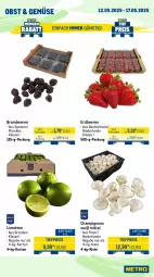 Gazetka promocyjna Metro - Wochen-Angebote Gastro - Gazetka - ważna od 17.05 do 17.05.2025 - strona 7 - produkty: beere, beeren, brombeere, brombeeren, champignon, champignons, eis, erdbeere, erdbeeren, limette, limetten, Mett, metten, obst, reis, Ti, tiefpreis