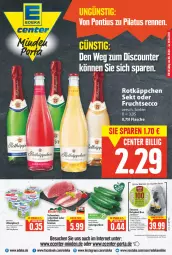 Gazetka promocyjna E Center - Angebote der Woche - Gazetka - ważna od 09.04 do 09.04.2022 - strona 1 - produkty: almighur, almighurt, asti, auer, auto, Bau, Bauer, Becher, braten, deka, discount, ecco, eis, elle, ente, flasche, frucht, fruchtsecco, gin, Mode, Ria, rotkäppchen, saft, Schal, schinken, schnitten, schnitzel, schwein, schweine, sekt, senseo, Ti, tisch, wein, weine, Yo