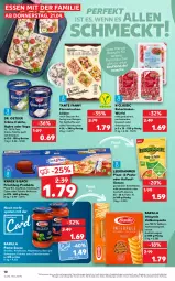 Gazetka promocyjna Kaufland - Gazetka - ważna od 27.04 do 27.04.2022 - strona 10 - produkty: angebot, arrabbiata, barilla, basilico, Becher, bolognese, brot, brötchen, crème fraîche, datteltomaten, Dr. Oetker, elsässer art, flammkuchen, hartweizen, Käse, knoblauch, korn, kräuter, kräutern, kuchen, lamm, leerdammer, nuss, pasta, pasta-sauce, pizza, rezept, rezepte, rohschinken, sauce, schinken, schnittkäse, schoko, tante fanny, Ti, tisch, tomate, tomaten, würfel, ZTE