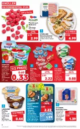 Gazetka promocyjna Kaufland - Gazetka - ważna od 27.04 do 27.04.2022 - strona 2 - produkty: almighur, almighurt, angebot, babybel, Becher, beere, beeren, beutel, ehrmann, ehrmann almighurt, eis, fleisch, Fleischalternative, frischkäse, frucht, fruchtjoghurt, gin, Grießpudding, halbfester schnittkäse, himbeer, himbeere, himbeeren, hinterschinken, joghur, joghurt, Käse, kräuter, kräutern, landliebe, milch, natur, nuggets, pfanne, prosciutto, prosciutto cotto, pudding, purland, quetschbeutel, reis, rezept, rügenwalder, rügenwalder mühle, saft, sahne, Schal, schinken, schnitten, schnittkäse, schnitzel, schwein, schweine, schweineschnitzel, sim, soja, spargel, Ti, vollmilch, wein, weine, ZTE