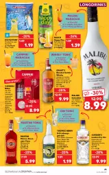 Gazetka promocyjna Kaufland - Gazetka - ważna od 27.04 do 27.04.2022 - strona 25 - produkty: angebot, angebote, aperitif, beutel, blended scotch, blended scotch whisky, campari, cocktail, cocktails, crushed ice, drink, drinks, dry gin, eis, eiswürfel, getränk, gin, ginger, ginger ale, gordon, gordon's, Happy Day, karamell, kokos, likör, london dry, london dry gin, mac, Malibu, maracuja, martini, Nektar, Rauch, rum, saft, scotch, scotch whisky, thomas henry, Ti, tonic, tonic water, vanille, wein, whisky, Wild, wild berry, würfel