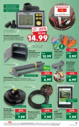 Gazetka promocyjna Kaufland - Gazetka - ważna od 27.04 do 27.04.2022 - strona 35 - produkty: adapter, auer, batterie, batterien, computer, eis, Elan, erde, Garten, handschuhe, ndk, pute, rasen, Rauch, ring, rwe, schlauch, schuhe, Ti, versandkostenfrei, Viereckregner, wandhalterung