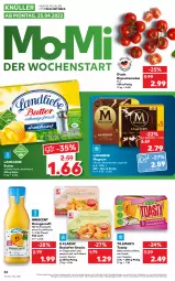Gazetka promocyjna Kaufland - Gazetka - ważna od 27.04 do 27.04.2022 - strona 36 - produkty: angebot, backofen, brustfilet, butter, direktsaft, eis, filet, fleisch, frucht, fruchtfleisch, hähnchenbrust, hähnchenbrustfilet, Innocent, landliebe, langnese, magnum, Mantel, Ofen, orange, orangen, orangensaft, rispentomaten, saft, snack, snacks, Streichzart, Ti, Tillman's, toast, toasty, tomate, tomaten, ZTE