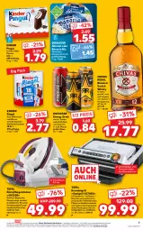 Gazetka promocyjna Kaufland - Gazetka - ważna od 27.04 do 27.04.2022 - strona 7 - produkty: angebot, angebote, auto, bavaria blu, bergader, blended scotch, blended scotch whisky, bügel, Bügelstation, creme, dampfbügelstation, dessert, doppelrahmstufe, drink, eis, energy drink, erde, grill, grillfläche, honig, Käse, Kinder, kinder pingui, kinder riegel, kontaktgrill, latte, Leuchte, LG, milch, Milchdessert, ndk, pingui, Rana, Rauch, regal, reis, Ria, riegel, Rockstar, schoko, schokolade, schuhe, scotch, scotch whisky, Signal, spülmaschinen, tefal, Ti, tisch, versandkostenfrei, vollmilch, weichkäse, whisky