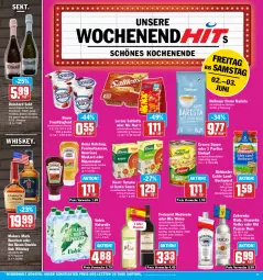 Gazetka promocyjna Hit - Prospekte - Gazetka - ważna od 03.06 do 03.06.2023 - strona 15 - produkty: auer, Bau, Bauer, Becher, bockwurst, böklunder, bourbon, dallmayr, eintopf, eis, elle, ente, erasco, feinkost, flasche, freixenet, frucht, fruchtjoghurt, heinz, jim beam, joghur, joghurt, ketchup, knorr, lorenz, mayonnaise, Mode, natur, reis, rel, rum, saltletts, sauce, saucen, sekt, suppe, Ti, tomato al gusto, topf, vodka, volvic, wein, weine, whiskey, wurst, Yo, ZTE