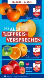 Gazetka promocyjna AldiSud - NÄCHSTE WOCHE - Gazetka - ważna od 25.11 do 25.11.2023 - strona 4 - produkty: aldi, asti, beutel, eis, Kaki, kracher, orange, orangen, Pink Lady, reis, Schal, Schale, Ti, ZTE