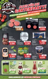 Gazetka promocyjna Combi - Prospekte - Gazetka - ważna od 27.05 do 27.05.2023 - strona 18 - produkty: bacon, Becher, beef, bio, brötchen, burger, eis, feinkost, flasche, fleisch, gewürz, Gewürzgurke, gewürzgurken, grill, gurke, gurken, hamburger, hamburger brötchen, ketchup, Kühne, lack, LG, nuss, reis, rind, rindfleisch, röstzwiebeln, saft, sauce, saucen, sim, Ti, tomate, tomaten, tomaten ketchup, weber, Yo, ZTE, zwiebel, zwiebeln