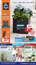 Gazetka promocyjna AldiSud - ALDI Aktuell - Gazetka - ważna od 14.05 do 14.05.2022 - strona 1 - produkty: aldi, angebot, auto, bio, dekoration, eis, ente, Garten, gartenmöbel, Makita, möbel, pflanze, pflanzen, reis, resa, shirt, Sweatshirt, Ti