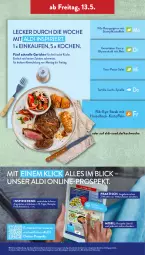 Gazetka promocyjna AldiSud - ALDI Aktuell - Gazetka - ważna od 14.05 do 14.05.2022 - strona 37 - produkty: aldi, alle artikel ohne dekoration, angebot, angebote, blume, blumen, blumenkohl, curry, decke, dekoration, deo, eis, elle, gin, kartoffel, kartoffeln, küche, lachs, pasta, reis, rezept, rezepte, salat, steak, Ti, tisch, tortilla, ZTE