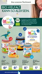 Gazetka promocyjna AldiSud - ALDI Aktuell - Gazetka - ważna od 14.05 do 14.05.2022 - strona 38 - produkty: aldi, apfel, Babynahrung, bio, bio gemüse, Brei, eis, hafer, mam, mango, reis, Ti, trolli