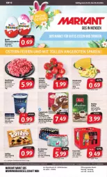 Gazetka promocyjna Markant - Prospekte - Gazetka - ważna od 30.03 do 30.03.2024 - strona 1 - produkty: Bau, Becher, cocktail, eier, eis, fleisch, gouda, hackfleisch, Käse, Kinder, Rauch, reis, rind, rwe, sahne, schnittkäse, schwein, Ti, toffifee, tomate, tomaten, torte, uhr, wein, ZTE