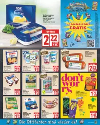 Gazetka promocyjna Edeka - Angebote der Woche - Gazetka - ważna od 23.07 do 23.07.2022 - strona 7 - produkty: arla, arla skyr, aus dem kühlregal, Ayran, Becher, beutel, bolognese, bratwurst, buch, butter, dessert, drink, eis, erfrischungsgetränk, feta, fisch, fischstäbchen, fleisch, fleischwurst, getränk, gin, grill, grünländer, gutschein, hafer, Haferdrink, Halloumi, Käse, kirsch, knoblauch, kühlregal, mandel, maultaschen, milch, mit oder ohne knoblauch, monte, müllbeutel, nuggets, pfanne, regal, reis, saft, schafskäse, schnittkäse, schnitzel, Skyr, soya, Spiele, Streichzart, Tasche, taschen, tee, telefon, Ti, top-preis, Tüte, weihenstephan, würfel, wurst, zott, Zott Monte