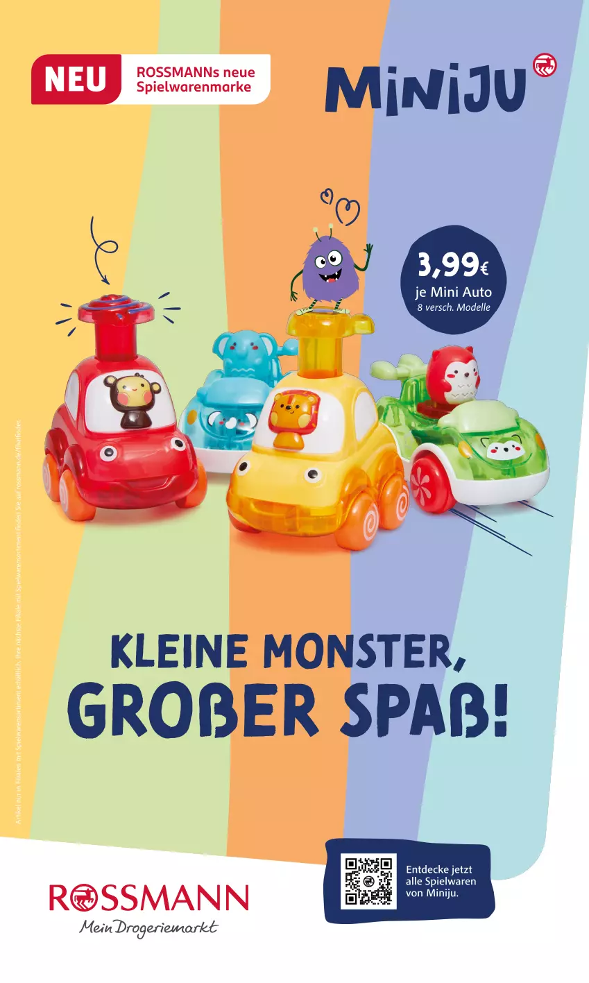 Aktueller Prospekt Rossmann - Prospekte - von 30.09 bis 01.11.2024 - strona 5 - produkty: auto, leine, monster, spielwaren