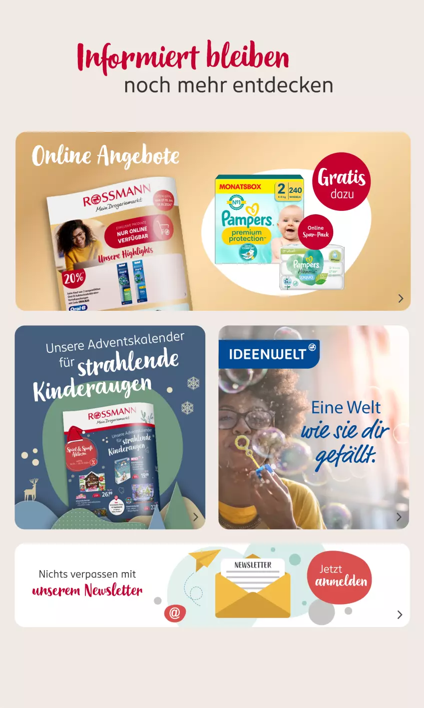 Aktueller Prospekt Rossmann - Prospekte - von 30.09 bis 01.11.2024 - strona 6 - produkty: decke, pampers, windeln