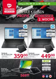 Gazetka promocyjna Selgros - Vorschau:
            Nonfood - Gazetka - ważna od 12.01 do 12.01.2022 - strona 1 - produkty: AMD Radeon, deo, eis, HDMI, Headset, HP, Intel, kopfhörer, lautsprecher, LG, notebook, radeon, reis, ryzen, Ti, usb
