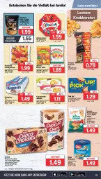 Gazetka promocyjna Famila - Prospekte - Gazetka - ważna od 23.09 do 23.09.2023 - strona 15 - produkty: ball, beutel, chips, choclait chips, choco crossies, cin, coppenrath, Coppenrath Gebäck, crossies, decke, ehrmann, eis, erbsen, erdnüsse, kichererbsen, knoppers, lebensmittel, linsen, lorenz, nestlé, Pick Up!, popcorn, reis, storck, Ti, ültje, ültje erdnüsse, ZTE