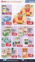 Gazetka promocyjna Famila - Prospekte - Gazetka - ważna od 23.09 do 23.09.2023 - strona 8 - produkty: Almkönig, aufstrich, bacon, Bad, Becher, Bergkäse, bio, brot, brotaufstrich, camembert, eis, fol epi, gin, Heu, heumilch, hirtenkäse, Käse, käsescheiben, kerrygold, kühlregal, milch, natur, natura, regal, reis, Rügener, rügener badejunge, rügenwalder, salami, salz, SalzburgMilch, schinken, schinken spicker, Ti, tulip, Weißwurst, wurst, würstchen, ZTE