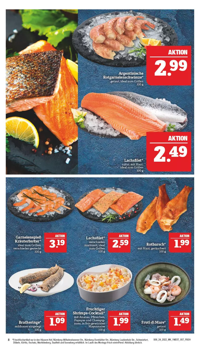 Aktueller Prospekt Marktkauf - Prospekt - von 12.06 bis 18.06.2022 - strona 8 - produkty: ananas, fisch, frischfisch, gewürz, grill, Holz, natur, Papaya, pfirsich, pfirsiche, schwein, Ti, wein, ZTE