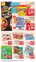 Gazetka promocyjna Marktkauf - Prospekt - Gazetka - ważna od 18.06 do 18.06.2022 - strona 16 - produkty: aktionspreis, ball, chips, choco crossies, crossies, deka, eis, erbsen, funny-frisch, kichererbsen, Kinder, knoppers, Kühne, meersalz, mentos, nacho, Nachos, nuss, nussriegel, reis, riegel, salz, storck, Ti, ZTE