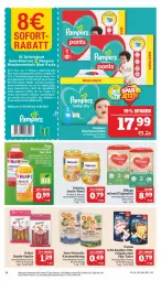 Gazetka promocyjna Marktkauf - Prospekt - Gazetka - ważna od 18.06 do 18.06.2022 - strona 24 - produkty: bebivita, bio, eis, felix, folgemilch, frucht, hipp, katzennahrung, LG, milch, milupa, mit gemüse, natur, natura, nudel, nudeln, pampers, purina, reis, schinken, snack, snacks, vita, Vitamin C, ZTE