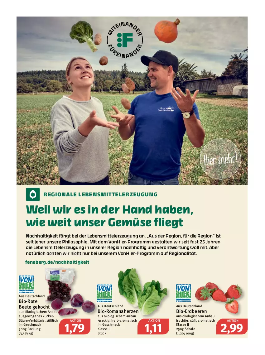 Aktueller Prospekt Feneberg - Prospekte - von 27.05 bis 28.05.2022 - strona 6 - produkty: Bau, beere, beeren, bio, erdbeere, erdbeeren, frucht, lebensmittel, mac, Schal, Schale, Ti, tisch, zucker