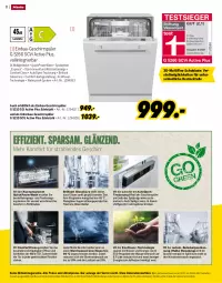 Gazetka promocyjna Medimax - Sonderbeilage Miele - Gazetka - ważna od 30.06 do 30.06.2023 - strona 8 - produkty: abholpreise, alle preise sind abholpreise, auto, Bau, besteck, decke, dekoration, edelstahl, einbau-geschirrspüler, eis, erde, geschirr, geschirrspüler, Gläser, korb, LG, Liege, miele, Rauch, reis, Ti, tisch, wasser, wein, ZTE