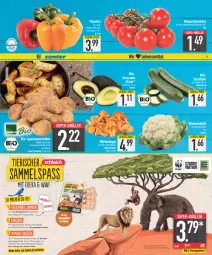 Gazetka promocyjna E Center - Angebote der Woche - Gazetka - ważna od 02.09 do 02.09.2023 - strona 3 - produkty: avocado, bio, blume, blumen, blumenkohl, eis, ente, kartoffel, kartoffeln, LG, orange, paprika, Pfifferlinge, reis, rispentomaten, Schal, Schale, speisekartoffeln, super-knüller, tomate, tomaten, zucchini