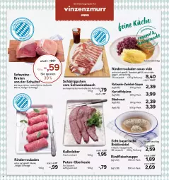 Gazetka promocyjna Aez - Prospekte - Gazetka - ważna od 04.11 do 04.11.2023 - strona 4 - produkty: Bau, braten, eis, fleisch, gulasch, hofgut, Kalbsleber, kartoffel, Kartoffelpüree, Knödel, Kraut, mac, püree, pute, rind, rinder, Rinderroulade, rinderrouladen, rindfleisch, rotwein, rouladen, saft, sauce, schwein, schweine, Schweinebauch, schweinebraten, suppe, Ti, trolli, wein, weine, zwiebel