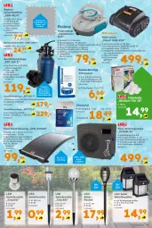 Gazetka promocyjna  - Gazetka - ważna od 09.05 do 09.05.2026 - strona 7 - produkty: akku, aqua, auer, auto, ball, beutel, eis, korb, led-licht, Leuchte, pool, Reinigung, salz, Schal, schlauch, Solarfackel, solarleuchte, Spülen, Ti, tisch, wasser