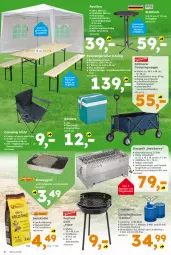Gazetka promocyjna  - Gazetka - ważna od 09.05 do 09.05.2026 - strona 8 - produkty: anzünder, auer, Bau, beutel, edelstahl, Einweggrill, eis, elle, ente, garnitur, gasgrill, getränk, getränke, getränkehalter, grill, grillrost, Holz, holzkohle, Kocher, kühlbox, lack, lamm, lebensmittel, LG, natur, pavillon, rückenlehne, Schal, Schale, Stehtischhussen, stuhl, Tasche, Ti, tisch, tragetasche, uv-schutz, wasser, Zelt