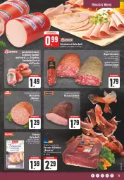 Gazetka promocyjna Edeka - Angebote der Woche - Gazetka - ważna od 02.09 do 02.09.2023 - strona 11 - produkty: aktionspreis, aufschnitt, baguette, baguettes, chorizo, dell, eis, fleisch, frischwurst-aufschnitt, gin, herta, Mode, montorsi, mortadella, natur, paprika, reis, salami, schinken, serrano, tesa, Ti, wurst, zwiebel