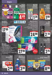 Gazetka promocyjna Edeka - Angebote der Woche - Gazetka - ważna od 02.09 do 02.09.2023 - strona 20 - produkty: Adidas, aktionspreis, angebot, axe, bio, Coral, creme, decke, Deckel, duschgel, eis, Finish, flasche, garnier, geschirr, gin, Haushaltsgeräte, haushaltstücher, kaffee, listerine, mac, Maus, Maxtra, mundspülung, reiniger, Reinigung, reis, rel, spülung, tee, Ti, total care, tücher, vollwaschmittel, Wahre Schätze, waschmittel, wasser, wasserfilter, zahncreme, ZTE