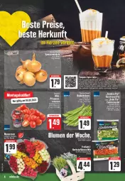 Gazetka promocyjna Edeka - Angebote der Woche - Gazetka - ważna od 02.09 do 02.09.2023 - strona 4 - produkty: bohne, bohnen, deka, discount, eis, getränk, karotten, korb, latte, LG, pflanze, pflanzen, pflaume, pflaumen, reis, rezept, salat, stifte, Ti, tomate, tomaten