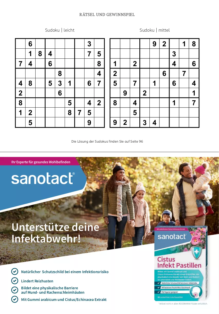 Aktueller Prospekt Rossmann - Prospekte - von 30.09 bis 01.11.2024 - strona 90 - produkty: Echinacea, gewinnspiel, Schutzschild, Ti