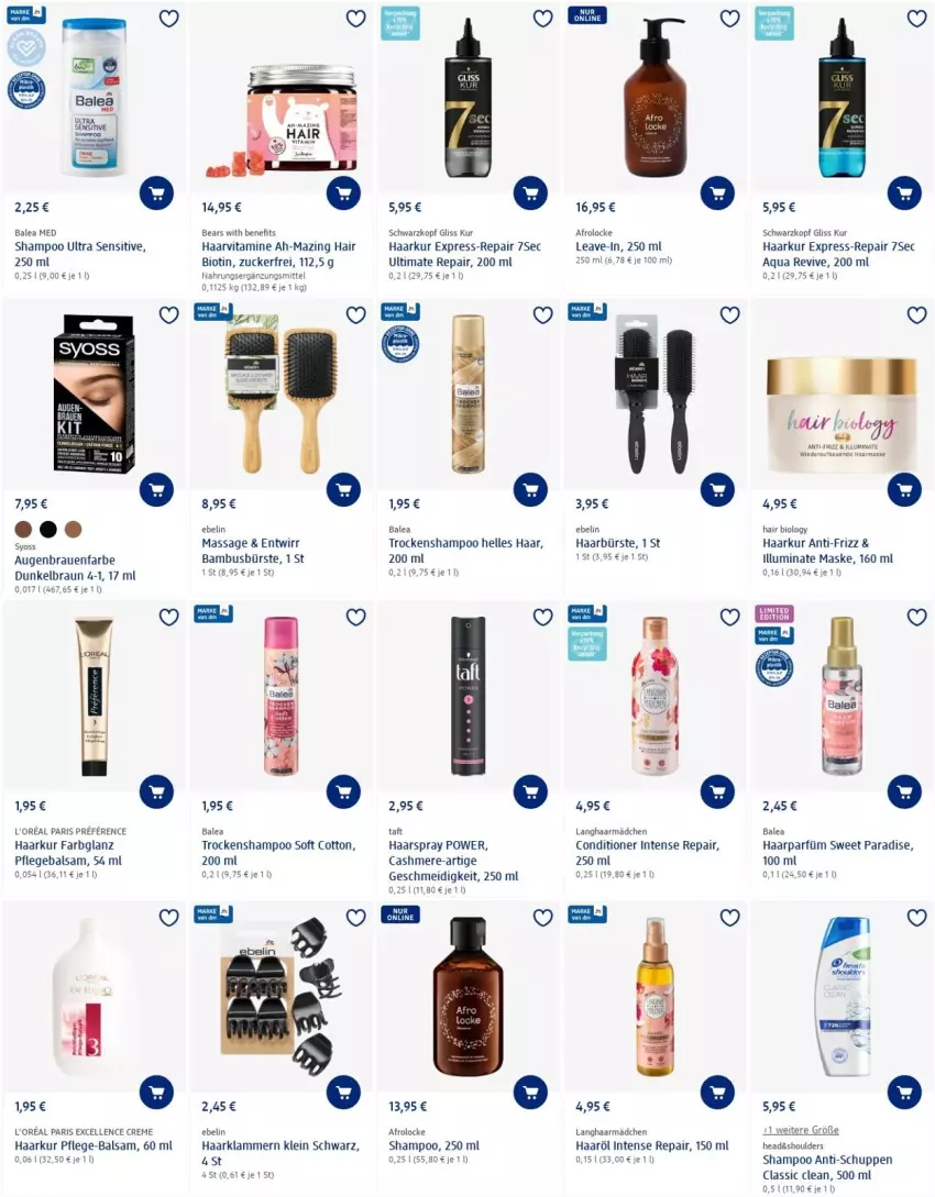 Aktueller Prospekt Dm Drogerie - Prospekte - von 02.06 bis 08.06.2022 - strona 4 - produkty: aqua, balsam, bambus, bio, braun, bürste, cashmere, creme, elle, gliss, gliss kur, haarspray, Klammern, l'oreal, lamm, Maske, Pflegebalsam, schwarzkop, schwarzkopf, shampoo, syoss, Taft, Ti, Trockenshampoo, usb, vita, Vitamine, Yo, zucker