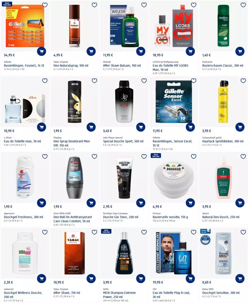 Aktueller Prospekt Dm Drogerie - Prospekte - von 02.06 bis 08.06.2022 - strona 5 - produkty: after shave, Antitranspirant, arla, balsam, deo, deo spray, deodorant, dove, dusche, duschgel, eau de toilette, fusion5, gillette, gin, got2b, Guhl, Haarlack, kleber, lack, LG, natur, natura, olive, Playboy, Rasierklinge, rasierklingen, Rasierschaum, s.oliver, schwarzkop, schwarzkopf, sebamed, Seife, shampoo, Speick, Sport, Ti, tonic, weleda