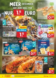 Gazetka promocyjna Netto Marken-Discount - Filial-Angebote - Gazetka - ważna od 17.06 do 17.06.2023 - strona 8 - produkty: angebot, aqua, backofen, bestpreis, Dorade, eis, garnelen, gewürz, gewürzquark, grill, Halloumi, küche, Küchen, mac, milram, ndk, Ofen, olive, oliven, prawns, quark, reis, salz, Schal, Schale, Ti