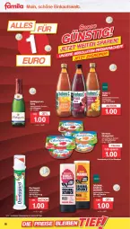 Gazetka promocyjna Famila - Prospekte - Gazetka - ważna od 15.10 do 15.10.2022 - strona 16 - produkty: Becher, ehrmann, eis, flasche, Garten, gin, Hohes C, obst, obstgarten, pasta, reis, rotkäppchen, säfte, sekt, Ti, zahnpasta, ZTE