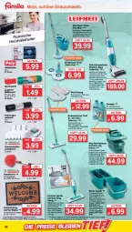 Gazetka promocyjna Famila - Prospekte - Gazetka - ważna od 15.10 do 15.10.2022 - strona 30 - produkty: akku, aqua, beutel, bodenwischer, Brei, eimer, eis, elle, Kugel, mikrofaser, müllbeutel, reiniger, Reinigung, reis, sac, Teleskop, teleskopstiel, teller, Ti, Tiere, tisch, tragegriff, tuc, wasser, ZTE