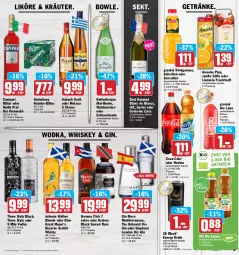 Gazetka promocyjna Hit - Prospekte - Gazetka - ważna od 30.04 do 30.04.2022 - strona 19 - produkty: amecke, asbach uralt, bio, bowle, brut, brut dargent, burger, campari, Cava, coca-cola, cola, de blancs, drink, dry gin, eis, eistee, elle, energy drink, flasche, frucht, fruchtsaft, getränk, getränke, gin, gin mare, Glen Grant, granini, granini die limo, Havana Club, johnnie walker, katlenburger, kräuter, lack, likör, limo, london dry, london dry gin, Meister, Metaxa, Nestea, nuss, reis, rum, saft, säfte, scotch, scotch whisky, sekt, Sprizz, tee, teller, Three Sixty, Ti, underberg, Vermouth, vodka, waldmeister, whiskey, whisky, wodka