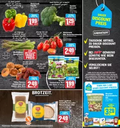 Gazetka promocyjna Hit - Prospekte - Gazetka - ważna od 30.04 do 30.04.2022 - strona 3 - produkty: aktionspreis, auer, Becher, braten, broccoli, brot, ciabatta, Datteln, discount, eis, elle, ente, Feigen, fleisch, florette, grill, honig, ilag, LG, lindt, Meister, paprika, reis, rel, Ria, rispentomaten, rwe, salat, schoko, schokolade, snack, spargel, spargel grün, studentenfutter, teller, Ti, tisch, tomate, tomaten, vita