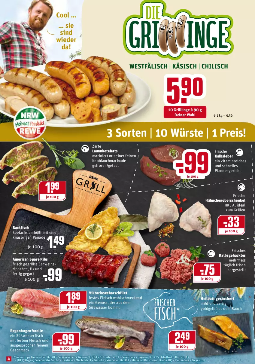 Aktueller Prospekt Rewe - REWE Ihr Kaufpark - von 12.07 bis 17.07.2021 - strona 4