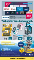 Gazetka promocyjna Netto - Angebote ab Montag - Gazetka - ważna od 19.03 do 19.03.2022 - strona 25 - produkty: Android TV, asti, aust, Bad, Bad Liebenwerda, batterie, batterien, Bau, corona, deka, deo, disney, dvb, eier, eis, elle, erfrischungsgetränk, fenster, Germ, getränk, gutschein, Kinder, ladekabel, Makita, Meister, netflix, nokia, panasonic, Radio, rum, smartwatch, Sport, Ti, uhr, usb, wasser